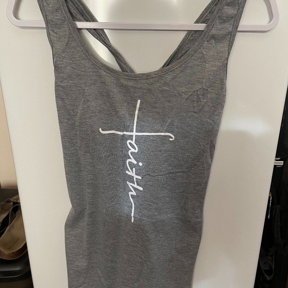 'Faith' Tank top medium
